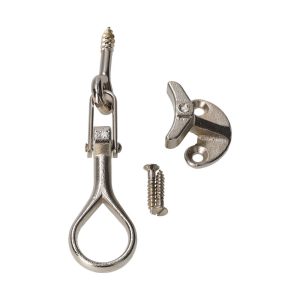 Fönsterlås 5179 med Hake Nickel med Skruv